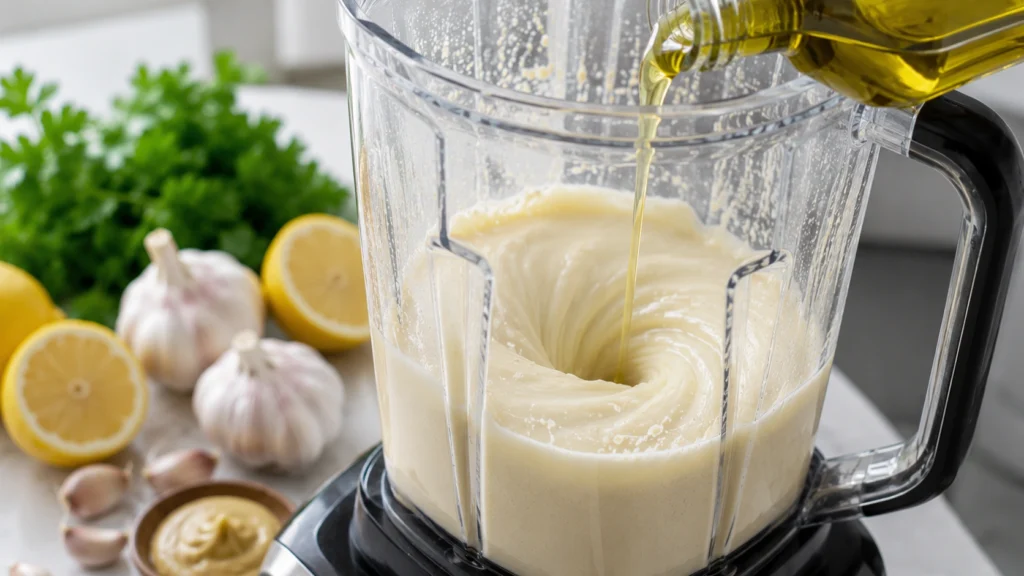 Cava Garlic Dressing Recipe