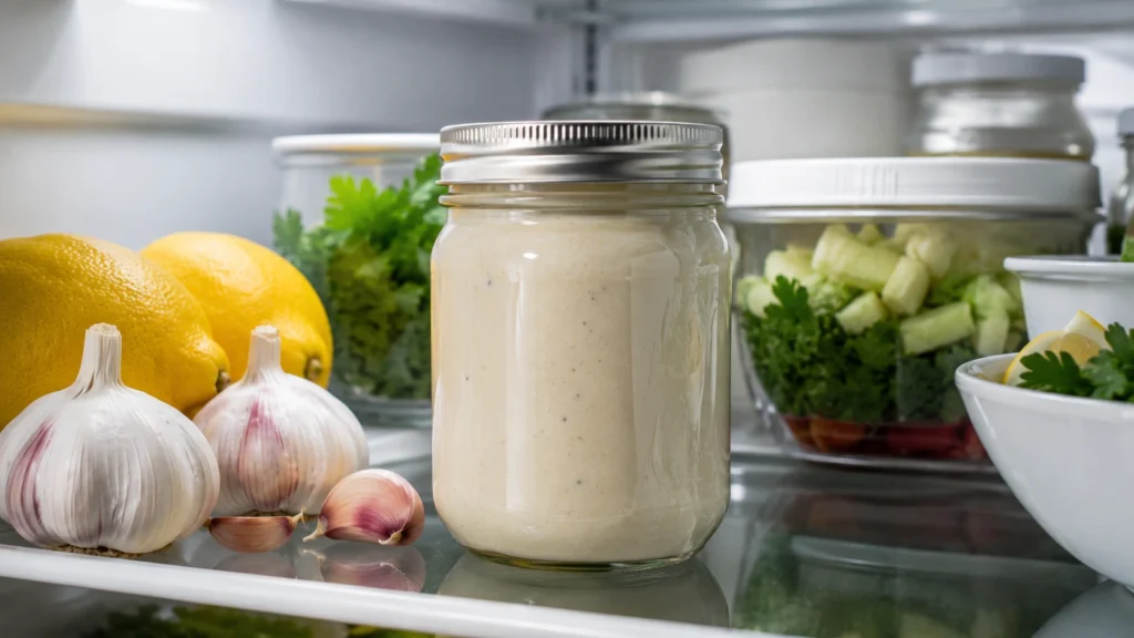Cava Garlic Dressing Recipe