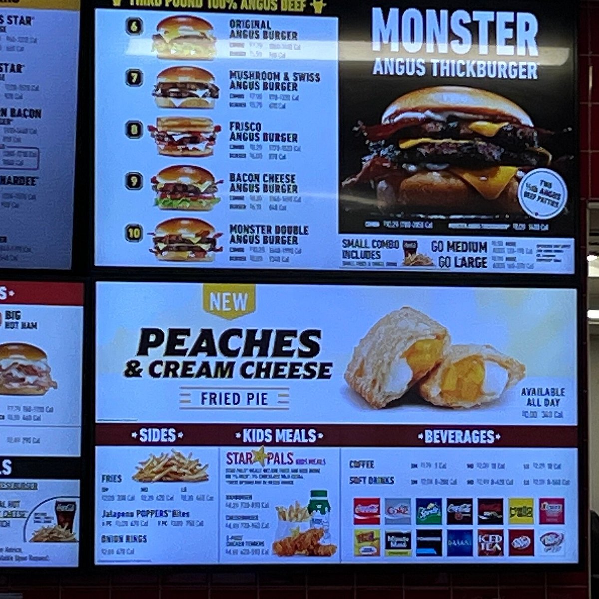 Hardee's Menu