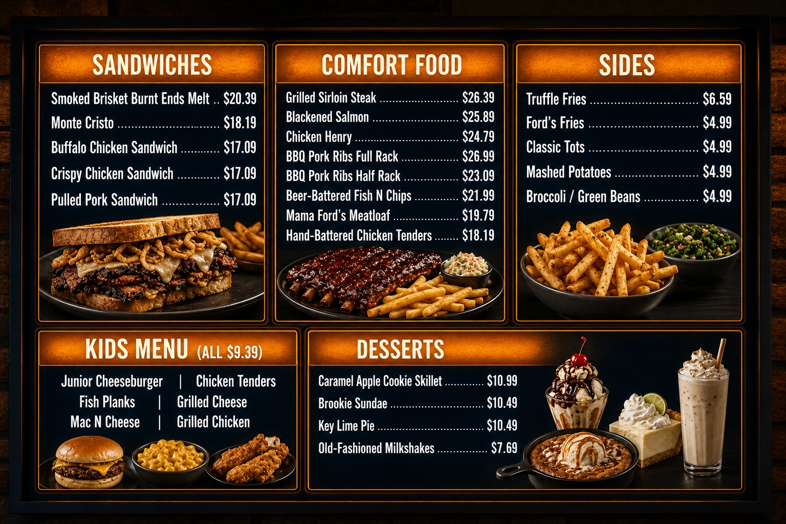 Ford's Garage Burgers