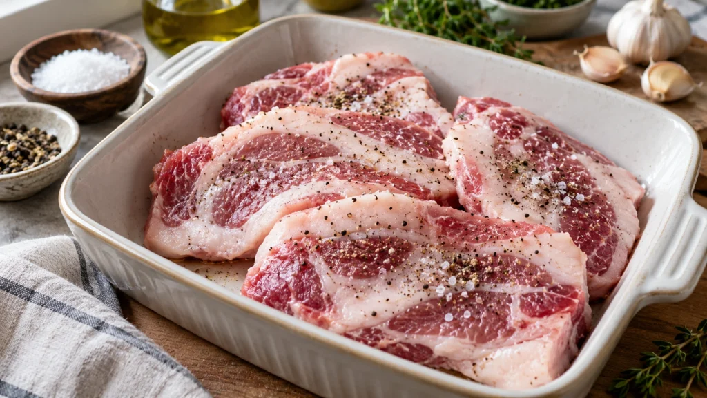Prepare the Pork Jowl