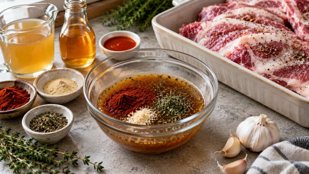 Mix the Braising Liquid