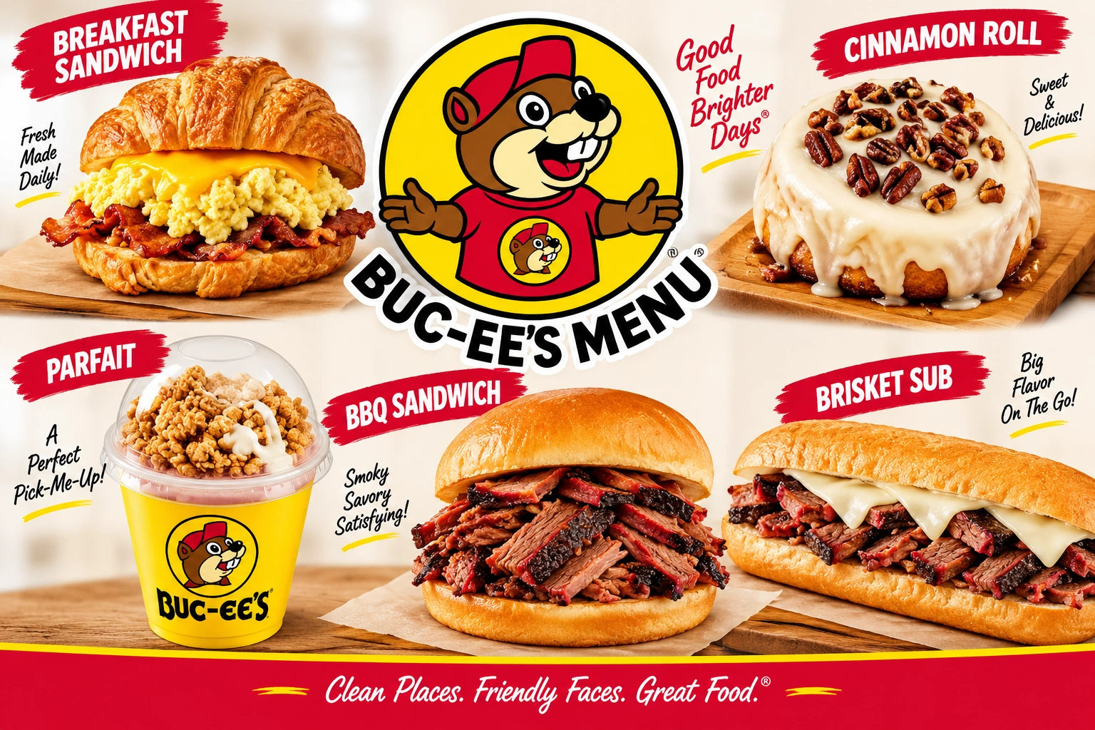 Buc-ee's Menu 2026
