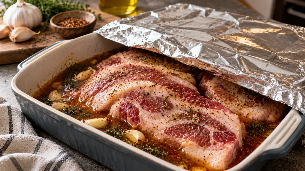 Mix the Braising Liquid